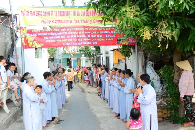 Quỹ Đạo Phật Ngày Nay: Trao tặng Quà Tết Yêu Thương  tại Gò Công (C66)