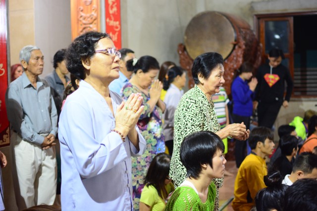 Chùa Giác Ngộ: Lễ đón giao thừa mừng xuân Bính Thân 2016