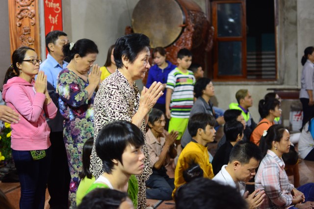 Chùa Giác Ngộ: Lễ đón giao thừa mừng xuân Bính Thân 2016