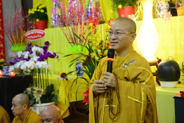 Chùa Giác Ngộ: Lễ đón giao thừa mừng xuân Bính Thân 2016
