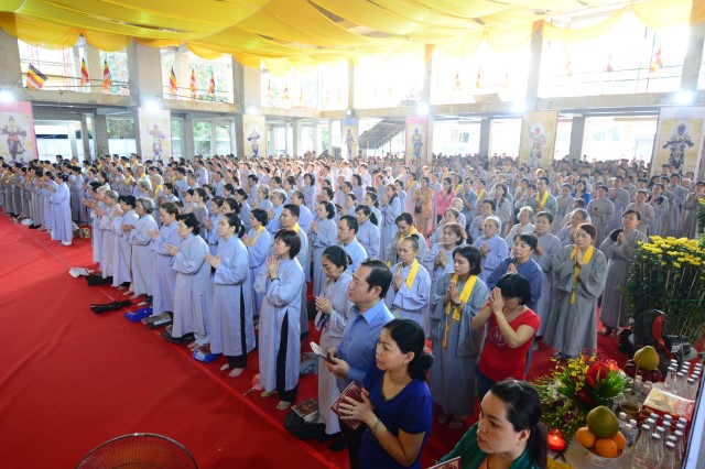 TP. HCM: Trang nghiêm pháp hội Dược Sư – Tiêu tai diên thọ tại Việt Nam Quốc Tự