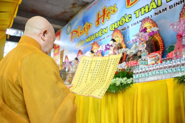 TP. HCM: Trang nghiêm pháp hội Dược Sư – Tiêu tai diên thọ tại Việt Nam Quốc Tự