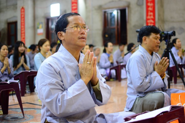 Chùa Giác Ngộ: Lễ quy y Tam Bảo đầu xuân Bính Thân 2016