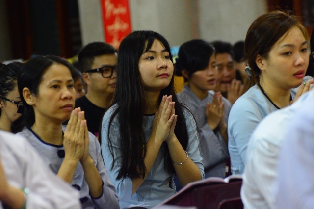 Chùa Giác Ngộ: Lễ quy y Tam Bảo đầu xuân Bính Thân 2016