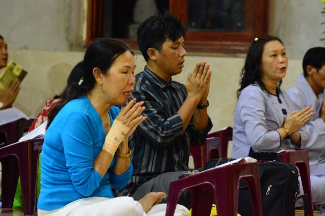 Chùa Giác Ngộ: Lễ quy y Tam Bảo đầu xuân Bính Thân 2016