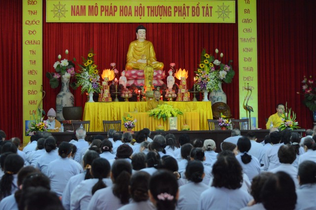 Hải Phòng: TT. Thích Nhật Từ thuyết giảng cho hơn 600 Phật tử tại chùa Hào Quang