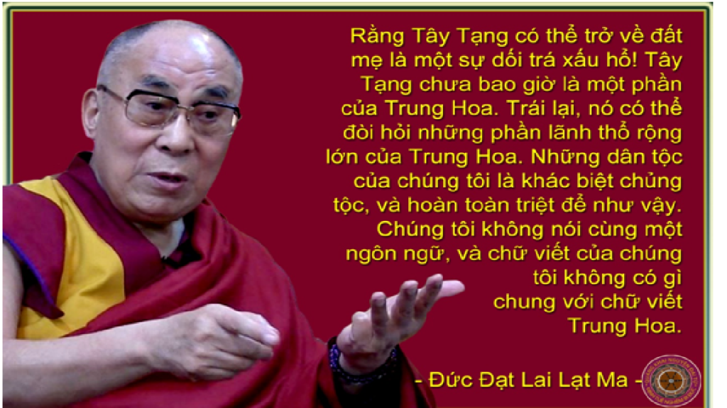 Đức Đạt Lai Lạt Ma thứ 14: Tôi là người duy nhất có thể đạt được sự ủng hộ rộng rãi