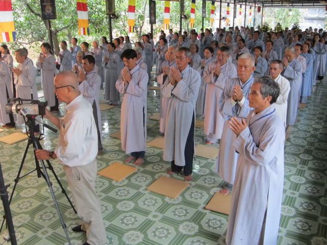 Khánh Hòa: Chùa Sắc tứ Minh Thiện khai khóa tu niệm Phật đầu năm Bính Thân