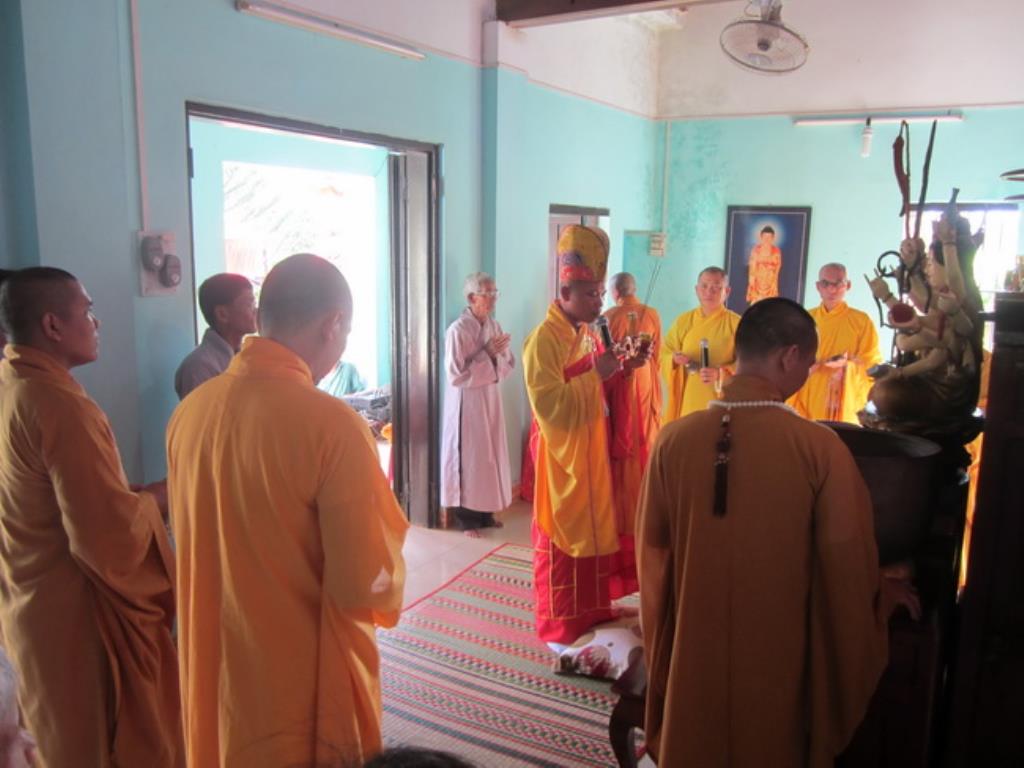 Chùa Phụng Sơn tổ chức lễ húy kỵ tổ khai sơn