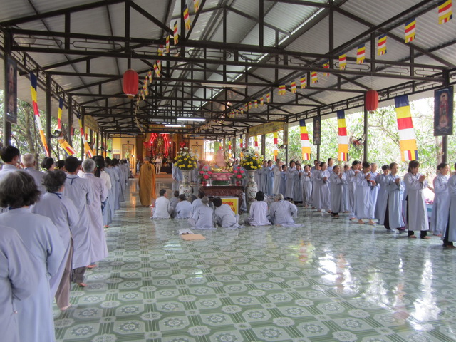 Khánh Hòa: Chùa Sắc tứ Minh Thiện khai khóa tu niệm Phật đầu năm Bính Thân
