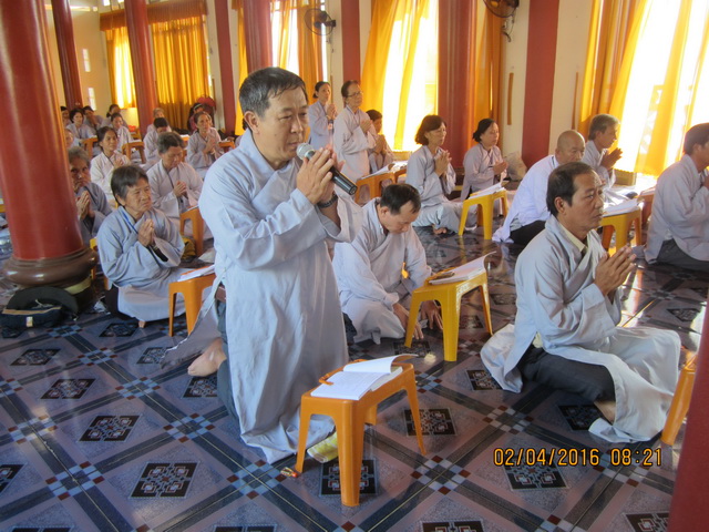 Khánh Hòa: Khóa tu Bát quan trai kỳ IV ở Tịnh xá Ngọc Sơn.