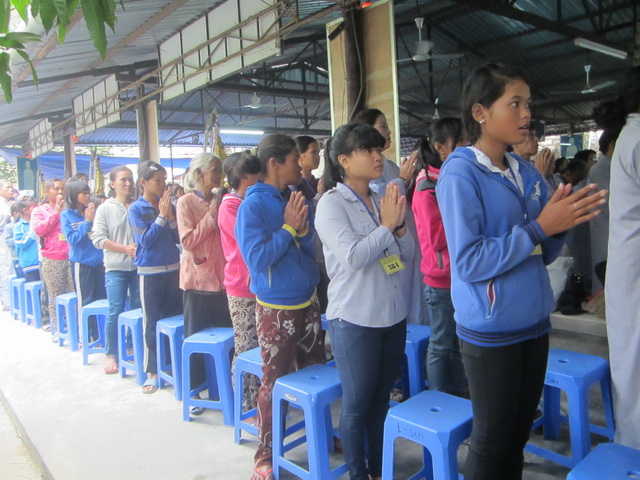 Khánh Hòa: Khóa tu niệm Phật đầu năm ở chùa Linh Sơn Pháp Ấn