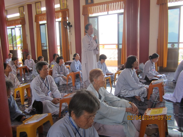 Khánh Hòa: Khóa tu Bát quan trai kỳ IV ở Tịnh xá Ngọc Sơn.