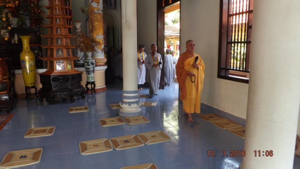 Đạo tràng Bát Quan Trai chùa Đức Hòa tổng kết cuối năm