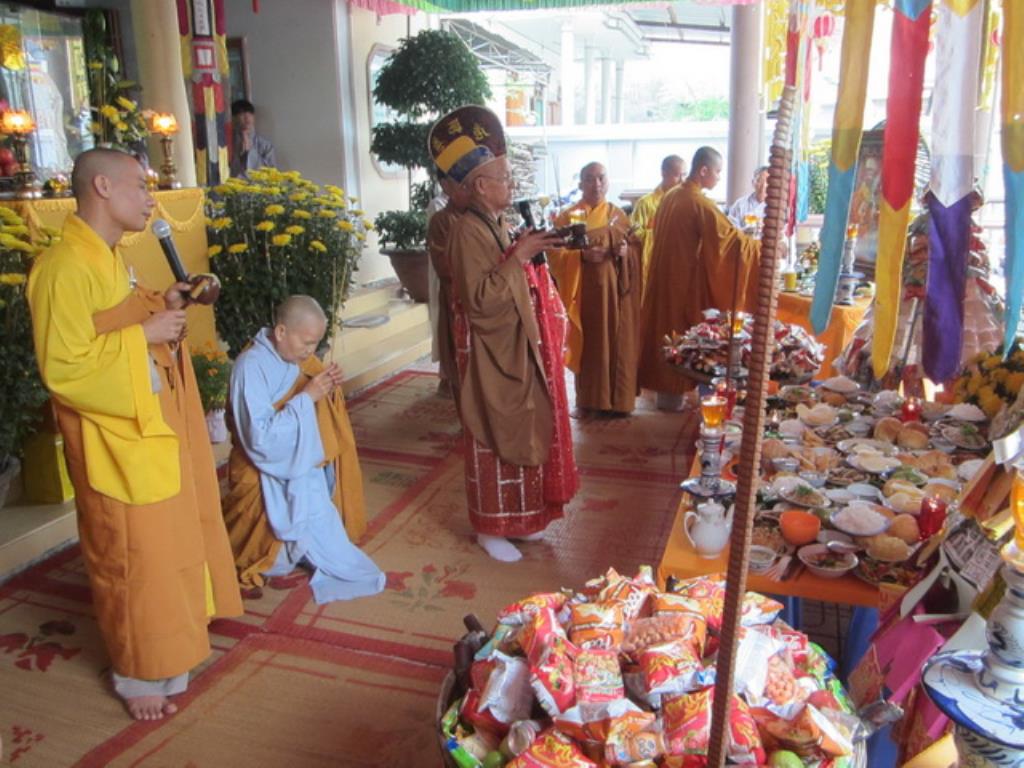Chùa Thạnh Đức tổ chức lễ cầu an – cầu siêu đầu năm