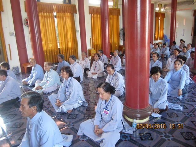 Khánh Hòa: Khóa tu Bát quan trai kỳ IV ở Tịnh xá Ngọc Sơn.
