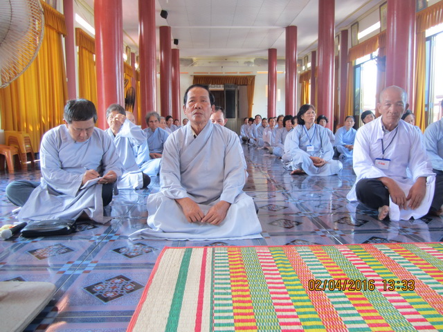 Khánh Hòa: Khóa tu Bát quan trai kỳ IV ở Tịnh xá Ngọc Sơn.