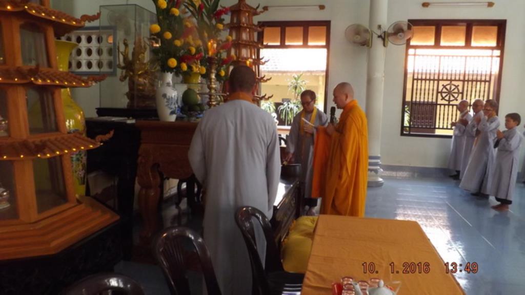 Đạo tràng Bát Quan Trai chùa Đức Hòa tổng kết cuối năm