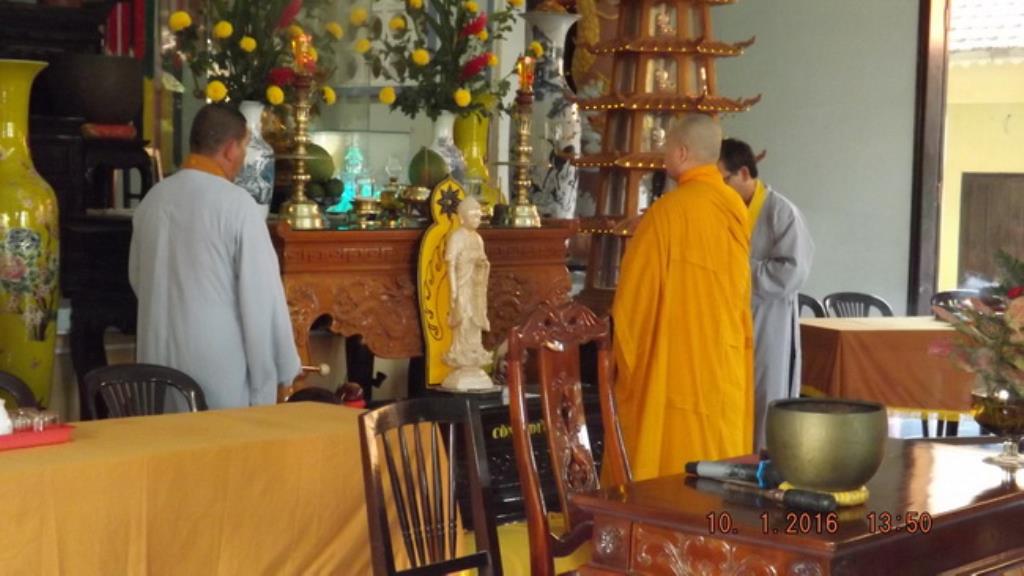 Đạo tràng Bát Quan Trai chùa Đức Hòa tổng kết cuối năm