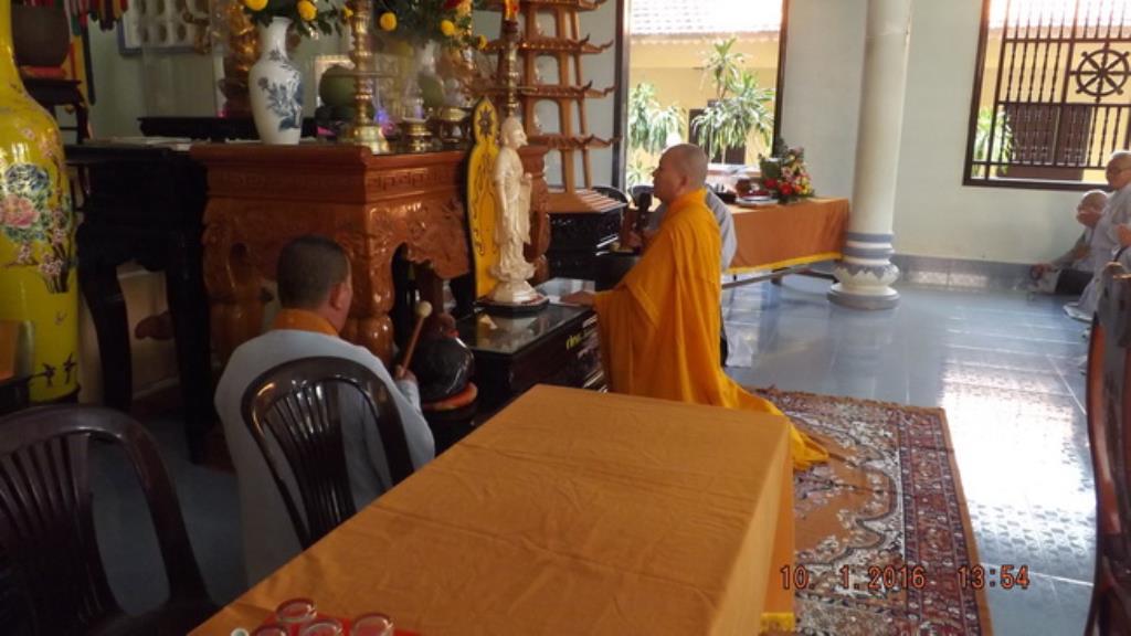 Đạo tràng Bát Quan Trai chùa Đức Hòa tổng kết cuối năm
