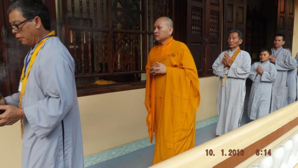 Đạo tràng Bát Quan Trai chùa Đức Hòa tổng kết cuối năm