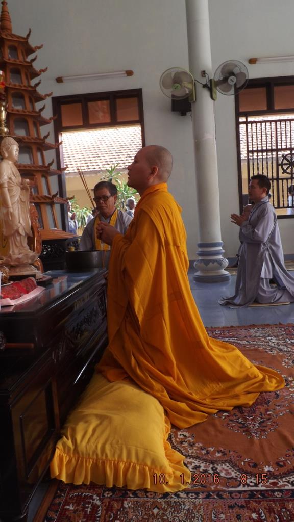 Đạo tràng Bát Quan Trai chùa Đức Hòa tổng kết cuối năm