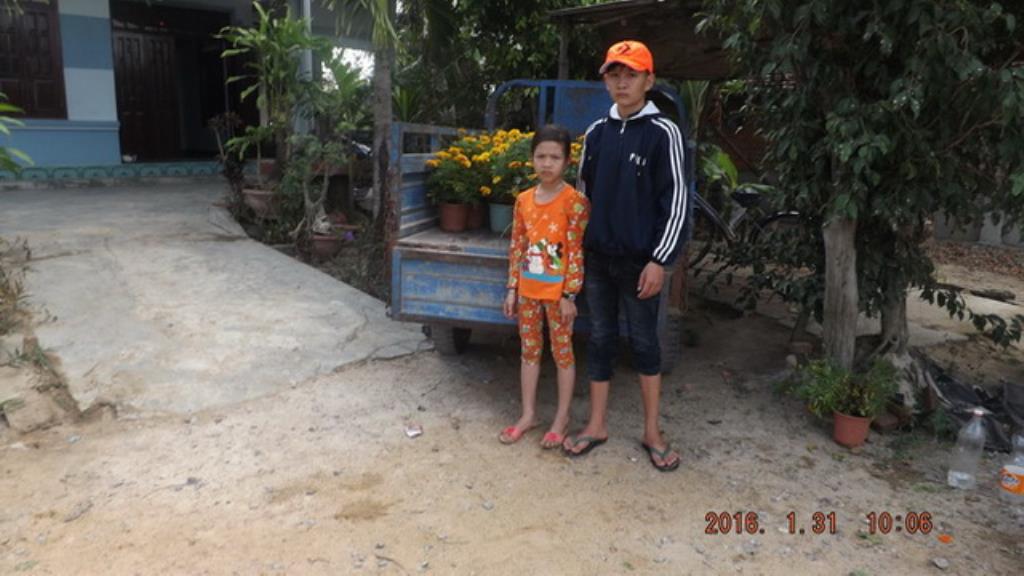 Xót thương nỗi đau mất bố mẹ của ba cháu nhỏ Cường, Quốc, Trang