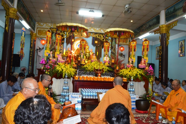 Khánh Hòa: Tổ đình Nghĩa Phương Tạ đàn Pháp hội Dược Sư thất châu