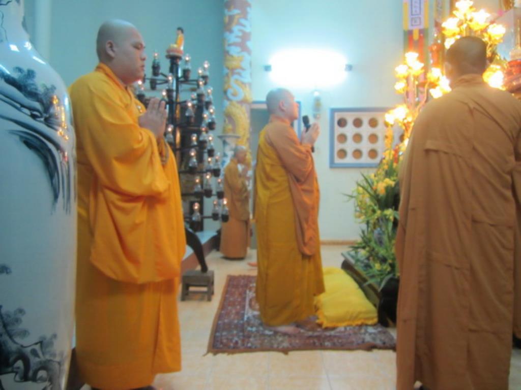 Chùa Đức Hòa – Khóa lễ Sám hối và Cầu an đầu năm