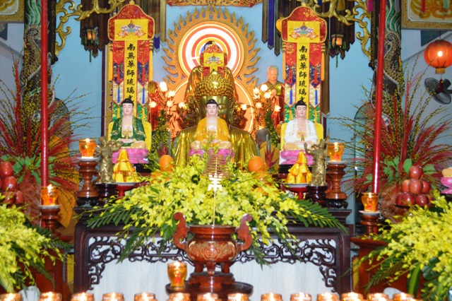 Khánh Hòa: Tổ đình Nghĩa Phương Khai đàn Pháp hội Dược Sư
