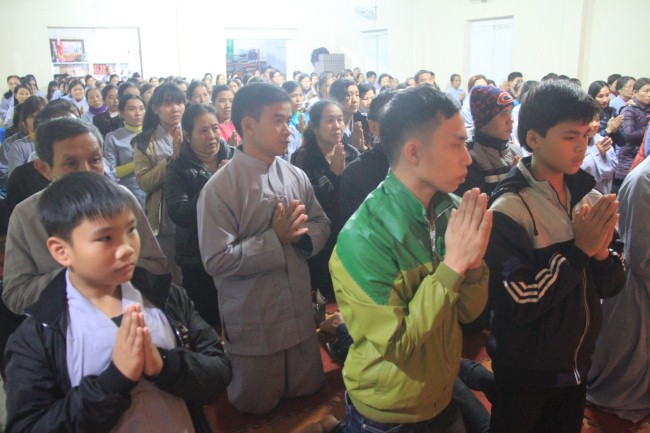 Hà Tĩnh- Lễ quy y Tam bảo tại chùa Giai Lam - Tịnh Pháp