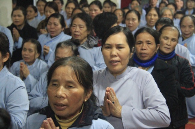 Hà Tĩnh- Lễ quy y Tam bảo tại chùa Giai Lam - Tịnh Pháp