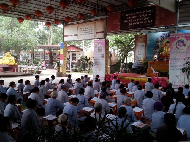 Thanh Hóa: Tu tập ba ngày và giỗ Tổ chùa Ông Sư