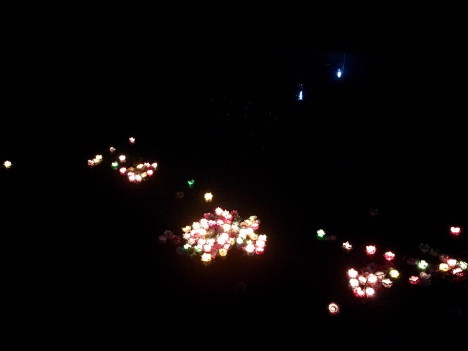 Hưng Yên: Chùa Bảo Lâm đêm hội hoa đăng  vía Bồ tát Quán Thế Âm