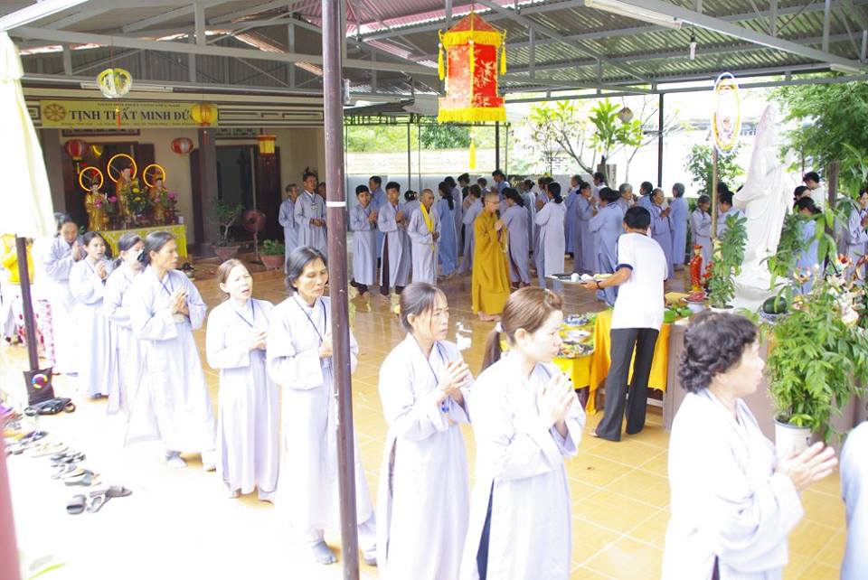 Khánh Hòa: Chùa Minh Đức Khóa tu “Một Ngày An Lạc” tổng kết năm 2015