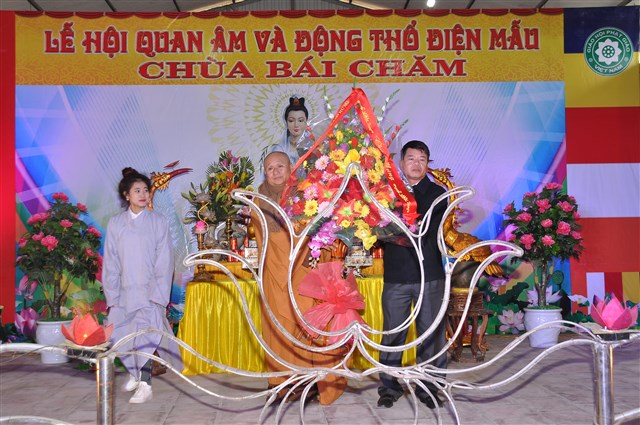 Thanh Hóa: Khai mạc lễ hội Quan Âm truyền thống 2016 và khởi công xây dựng điện Mẫu chùa Bái Chăm