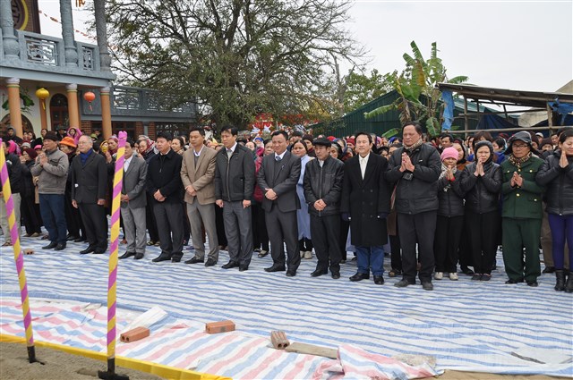 Thanh Hóa: Khai mạc lễ hội Quan Âm truyền thống 2016 và khởi công xây dựng điện Mẫu chùa Bái Chăm