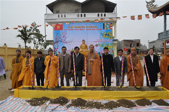 Thanh Hóa: Khai mạc lễ hội Quan Âm truyền thống 2016 và khởi công xây dựng điện Mẫu chùa Bái Chăm