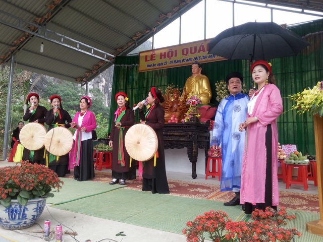 Thanh Hóa: Khai mạc lễ hội Quan Âm chùa Linh Ứng