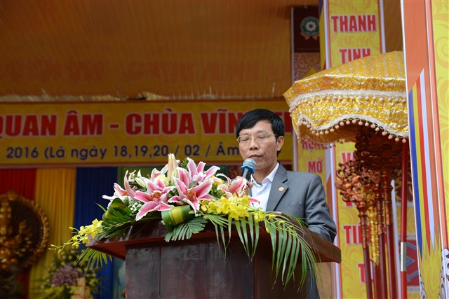Thanh Hóa: Khai mạc lễ hội truyền thống Quan Âm chùa Vĩnh Thái năm 2016.