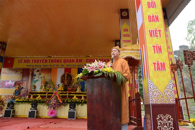 Thanh Hóa: Khai mạc lễ hội truyền thống Quan Âm chùa Vĩnh Thái năm 2016.