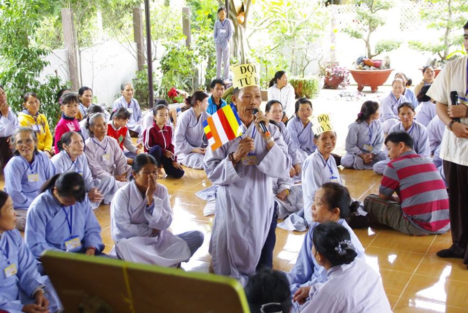 Khánh Hòa: Chùa Minh Đức Khóa tu “Một Ngày An Lạc” tổng kết năm 2015