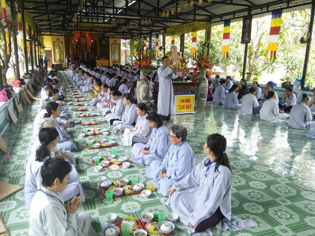 Khánh Hòa: Chùa Sắc Tứ Minh Thiện Khóa Tu Niệm Phật Một Ngày An Lạc Lần Thứ 72