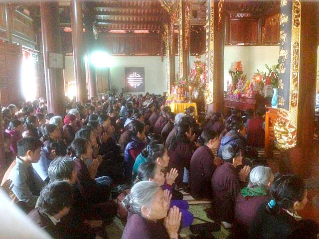 Bỉm Sơn: Chùa Khánh Quang trang nghiêm tổ chức lễ Khánh Đản Đức Bồ Tát Quán Thế Âm.