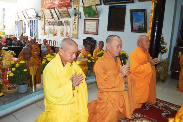 Khánh Hòa: Tông phong tổ đình Nghĩa Phương họp mặt lễ Tổ đầu năm