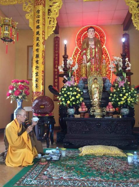 Khánh Hòa: Chùa Sắc Tứ Minh Thiện Khóa Tu Niệm Phật Một Ngày An Lạc Lần Thứ 72