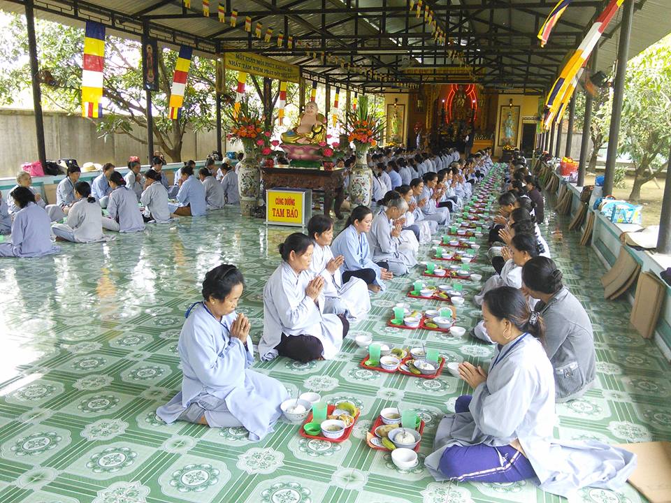 Khánh Hòa: Chùa Sắc tứ Minh Thiện Tổng kết Khóa tu Một Ngày An Lạc năm 2016