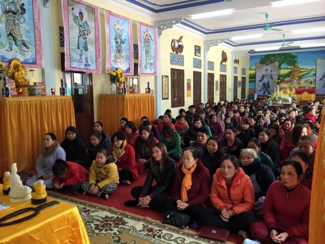 Thanh Hóa: ĐĐ. Thích Minh Thế chia sẻ pháp thoại tại chùa Ông