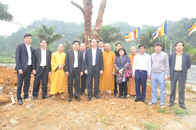 Lạng Sơn: Lễ khởi công động thổ xây dựng giai đoạn II chùa Tân Thanh