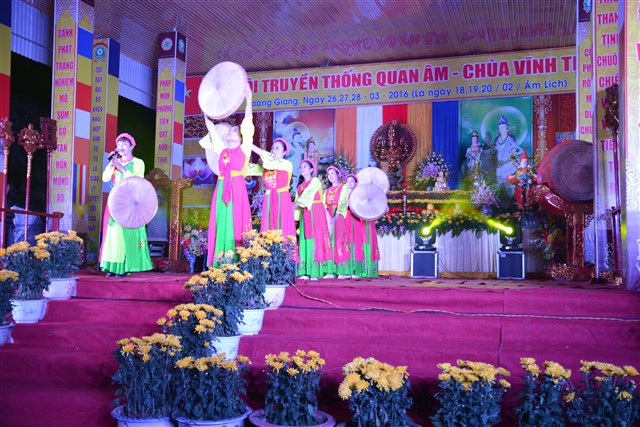 Thanh Hóa: Đêm văn nghệ chào mừng lễ hội truyền thống Quan Âm